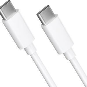 Type C to C Cable Compatible for iPhone 15, MacBook Pro 2020, iPad Pro
