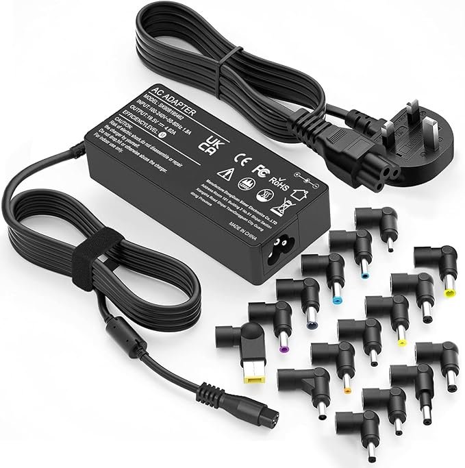 Universal 8 TIPS / 12 TIPS Replacement Laptop Adapter Charger